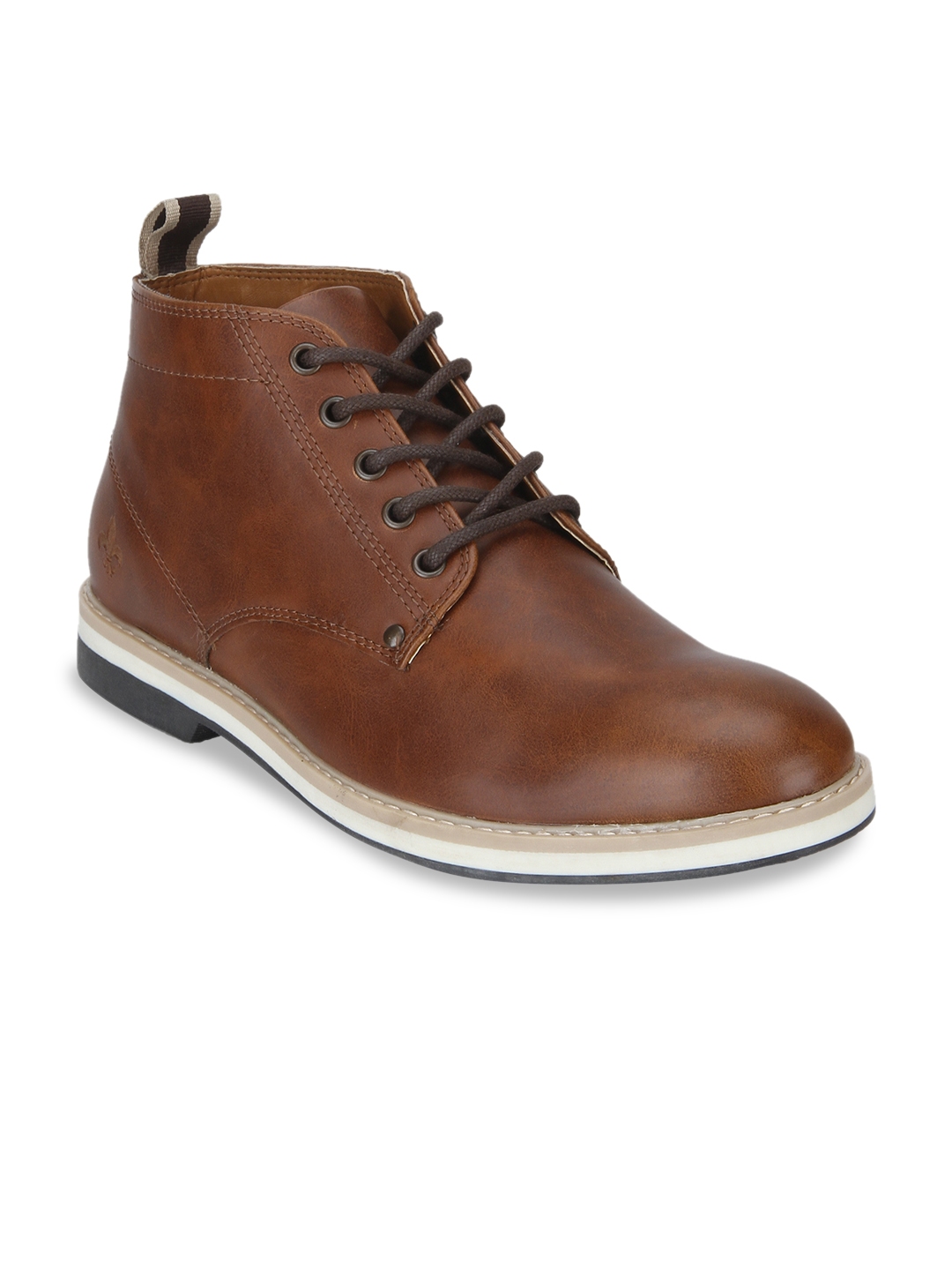 red tape men tan sneakers