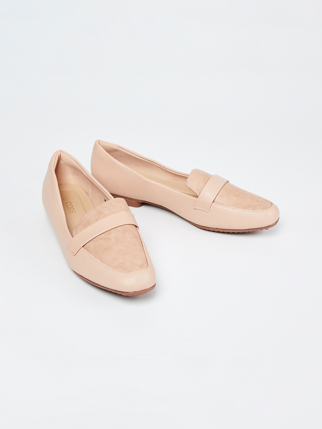 tan beige flats