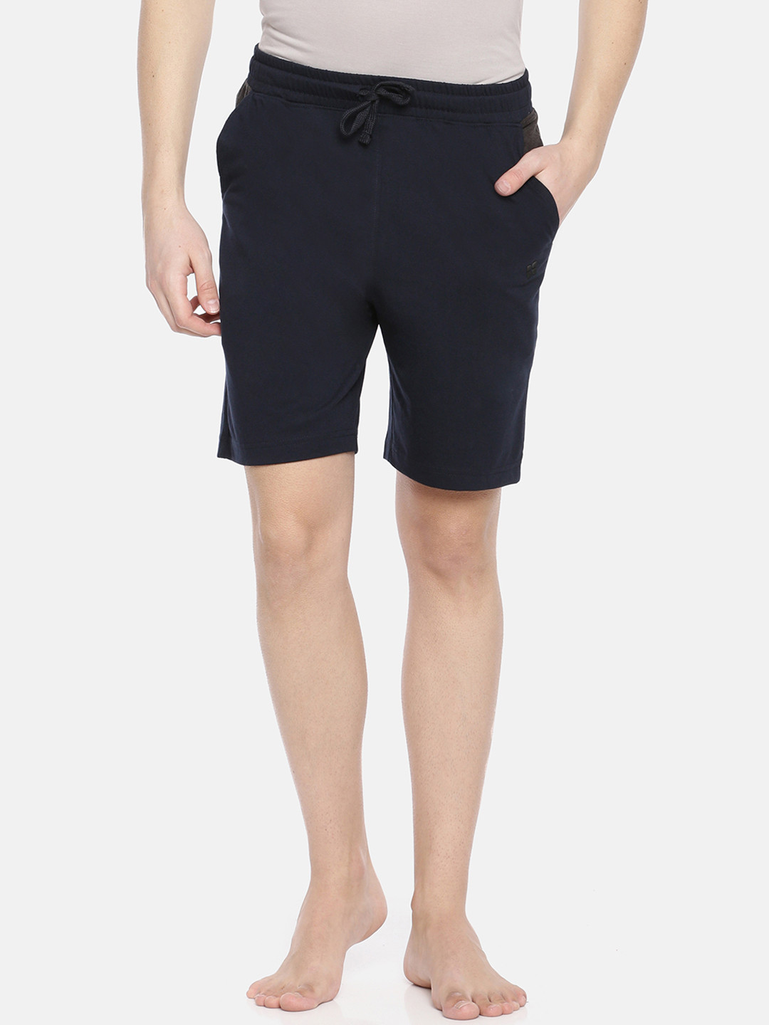Buy Dollar Bigboss Men Navy Blue Solid Lounge Shorts Lounge Shorts
