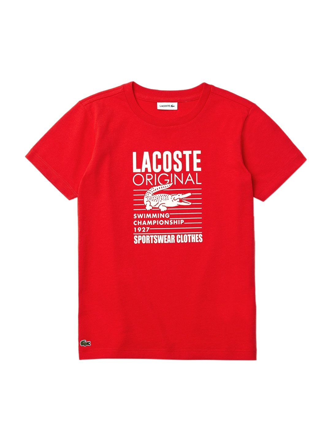 lacoste round neck t shirt