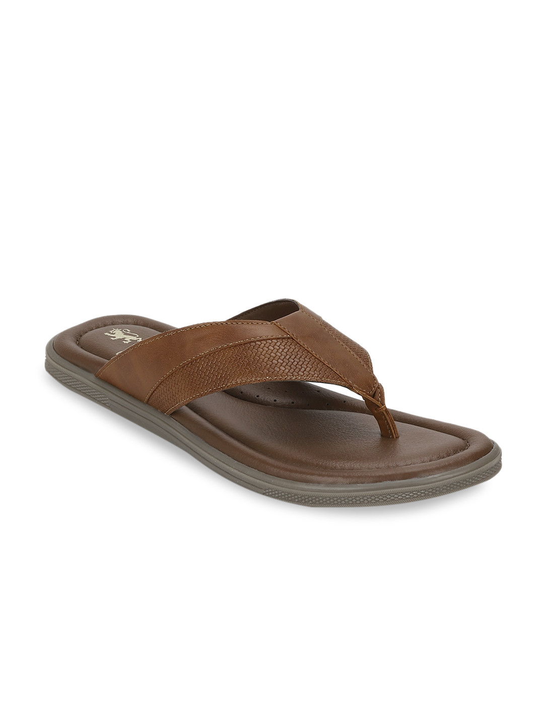 Buy Red Tape Men Brown Solid Sandals - Sandals for Men 11337326 | Myntra