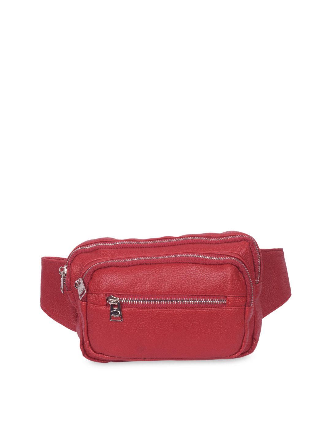 Buy Bagkok Women Red Solid Waist Pouch Waist Pouch for Women 11346642