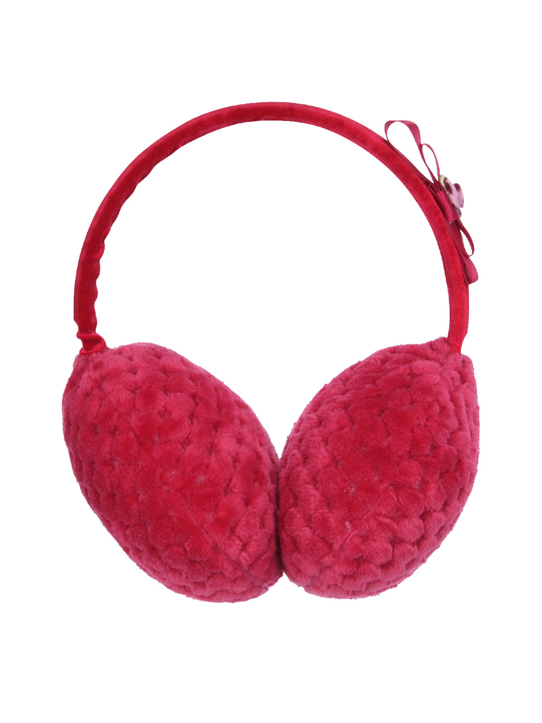 Buy CUTECUMBER Girls Red Ear Muffs Hair Accessory for Girls 11347792