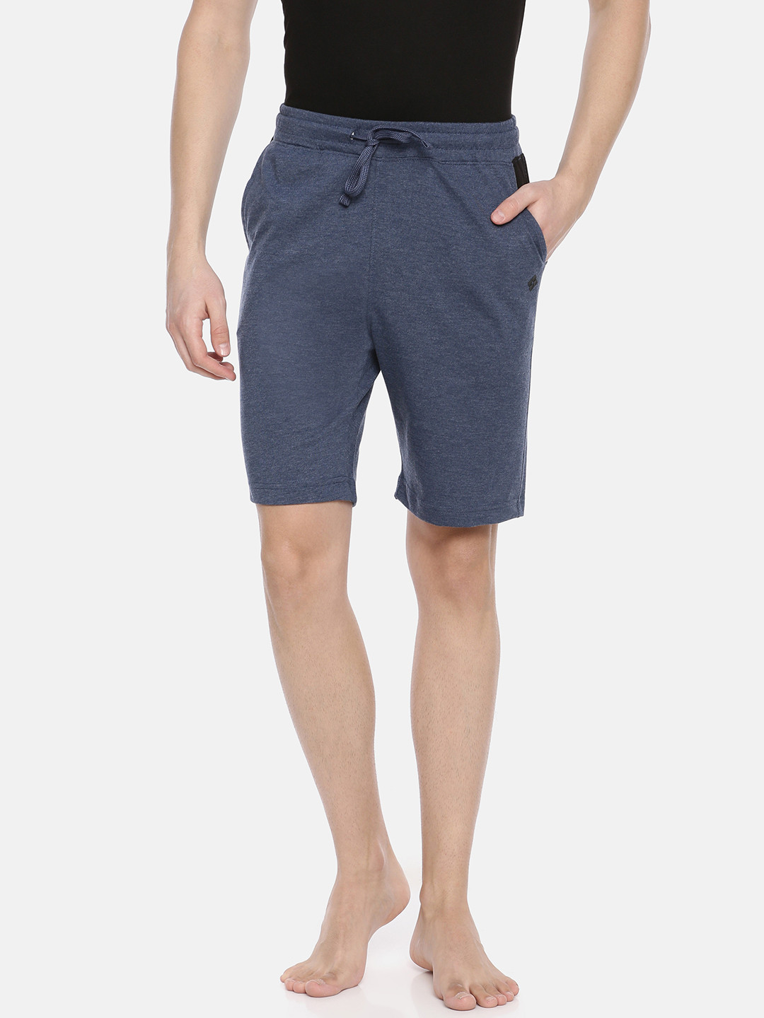 Buy Dollar Bigboss Men Blue Solid Lounge Shorts Lounge Shorts for Men