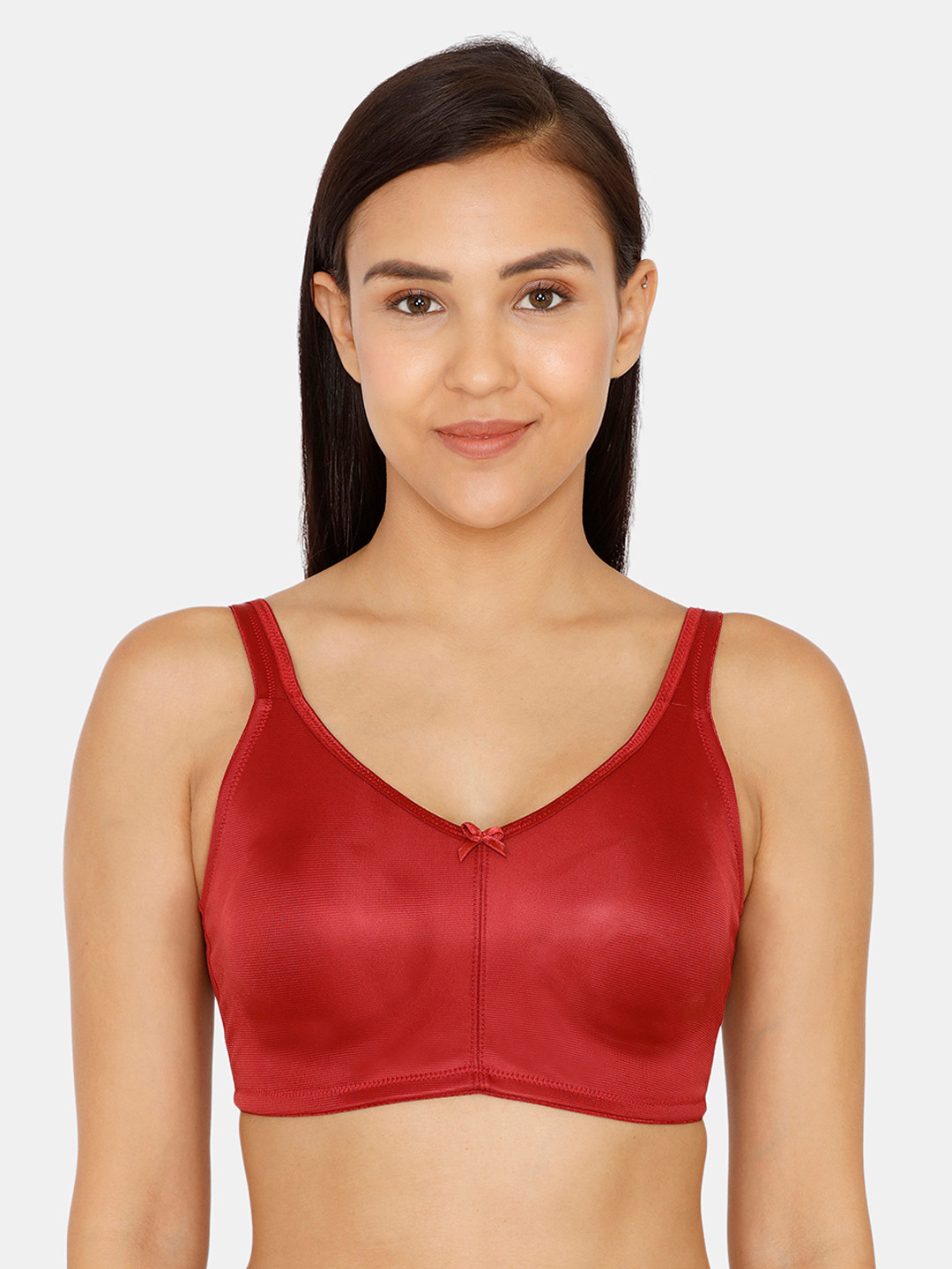Buy Zivame Maroon Solid Non Wired Non Padded Minimizer Bra Bra for Women 11351344 Myntra