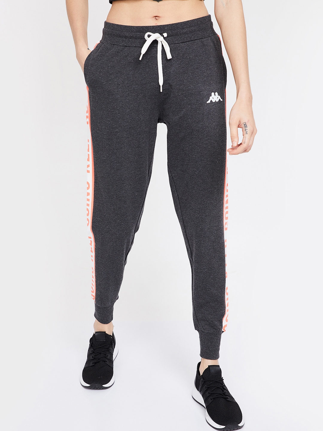 kappa slim fit joggers