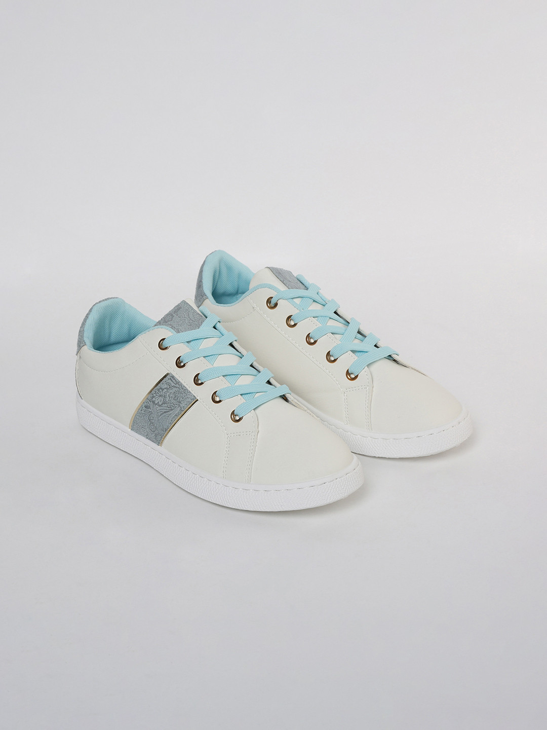 Buy Ginger By Lifestyle Women Off White Sneakers Casual