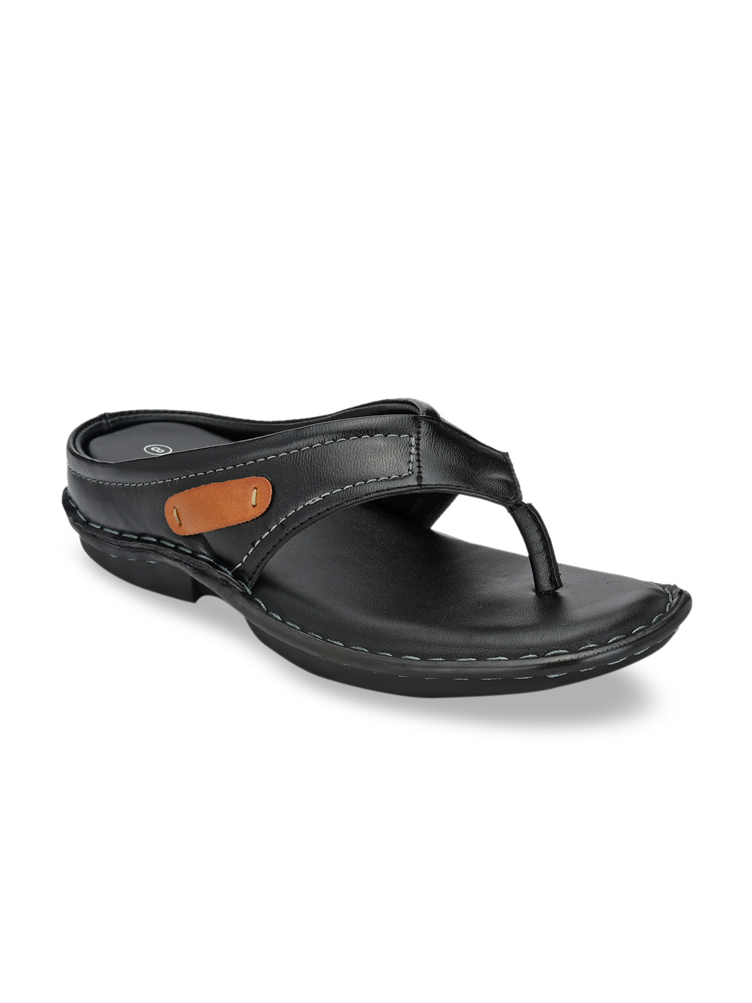 Buy SHENCES Men Black Solid Sandals Sandals for Men 11382508 Myntra