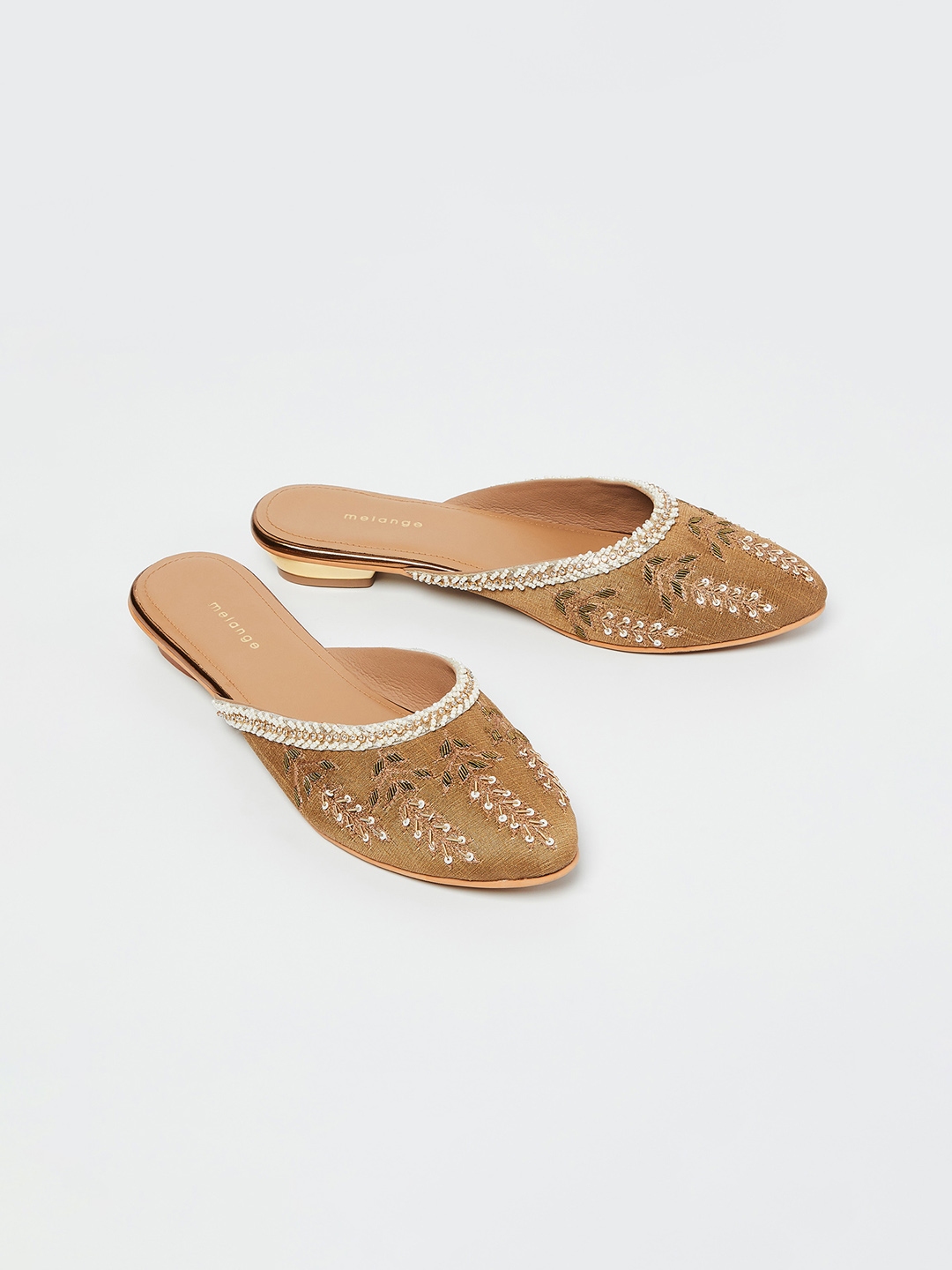 quilted mules flat