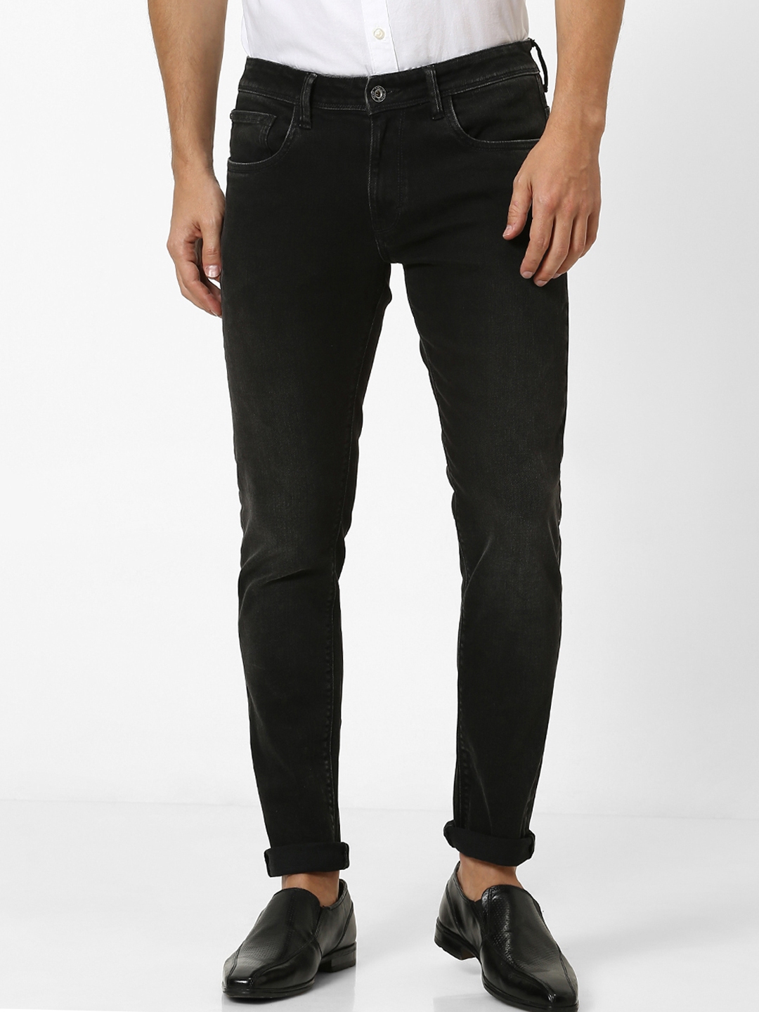 celio black jeans