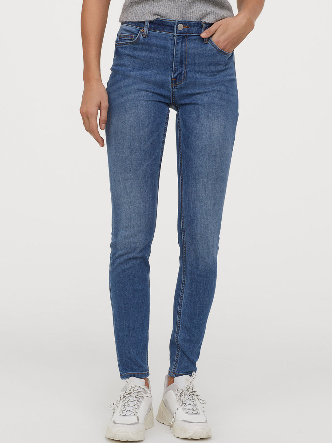 Buy H&M Women Blue Jeans Skinny Fit Jeans for Women 11408522 Myntra
