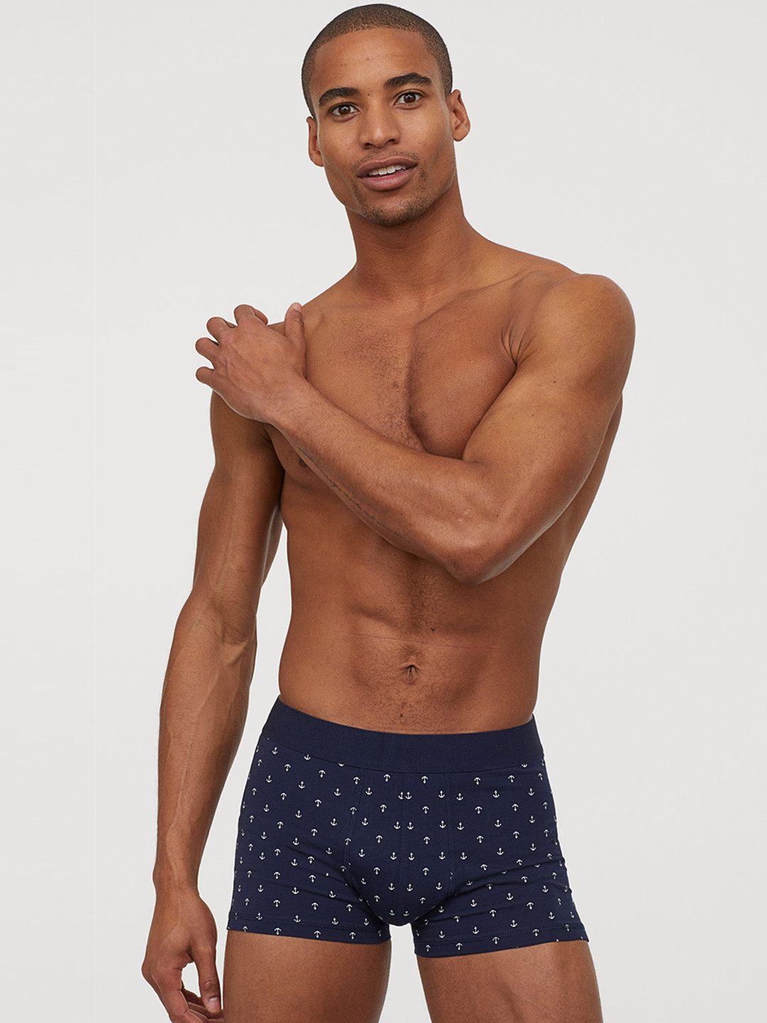 Buy H&M Men Blue 5 Pack Short Trunks Briefs for Men 11407570 Myntra