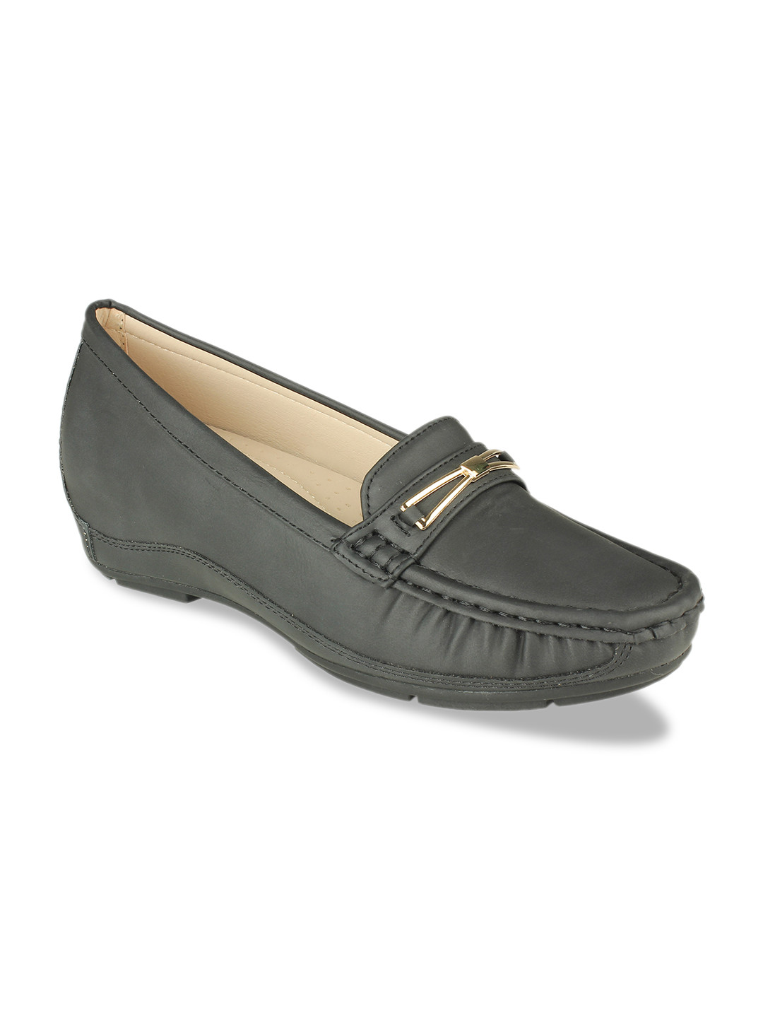 Buy Flat N Heels Women Olive Green Loafers Casual Shoes for Women