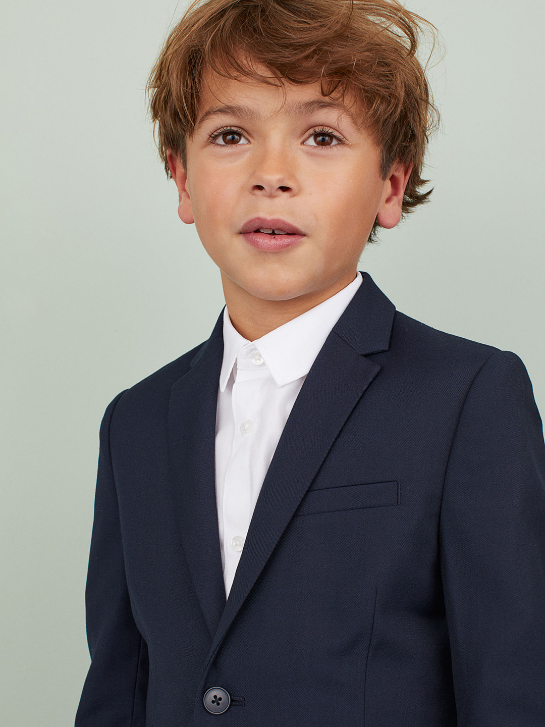 Buy H&M Boys Navy Blue Classic Sustainable Jacket Blazers for Boys