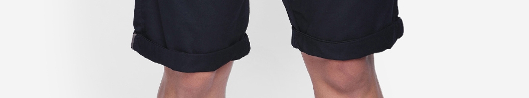 Buy Beevee Men Navy Blue Solid Regular Shorts - Shorts for Men 11425652 ...