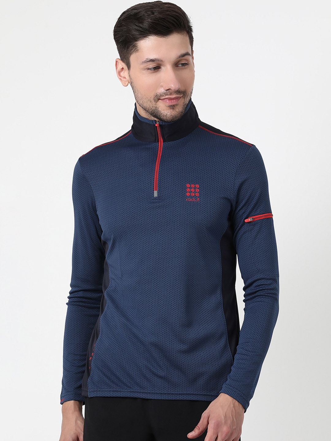 high neck tshirts for men