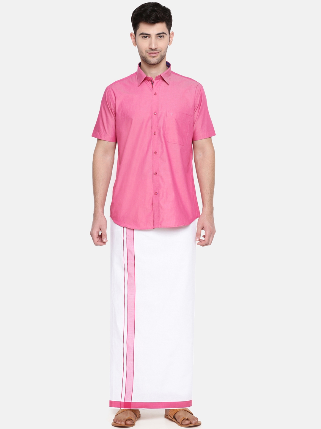 ramraj velcro dhoti and shirt set price