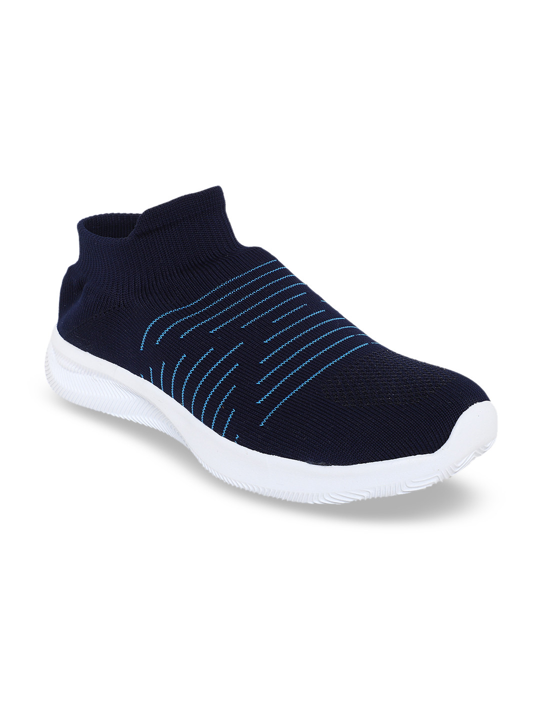 slip on navy blue sneakers