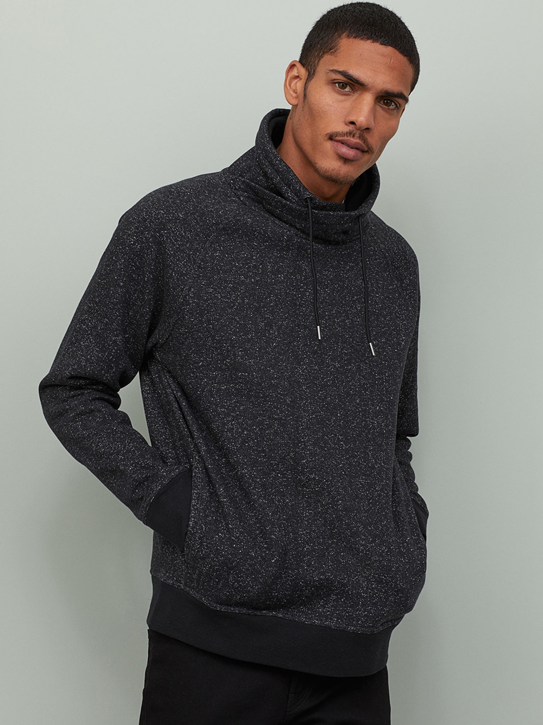 sweat shirt with collar