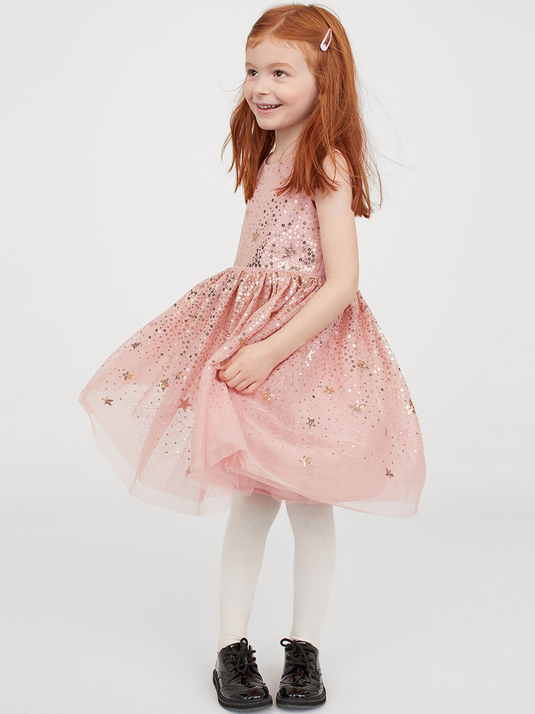 buy-h-m-girls-pink-tulle-dress-with-sequins-dresses-for-girls