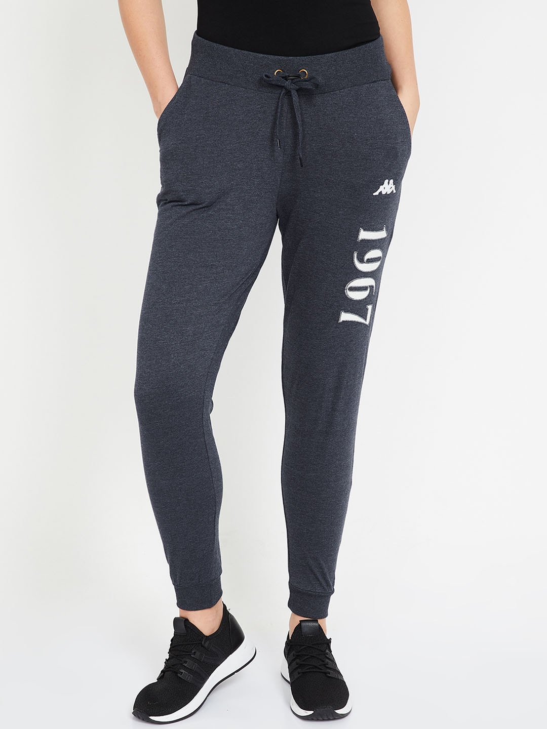 kappa navy blue joggers