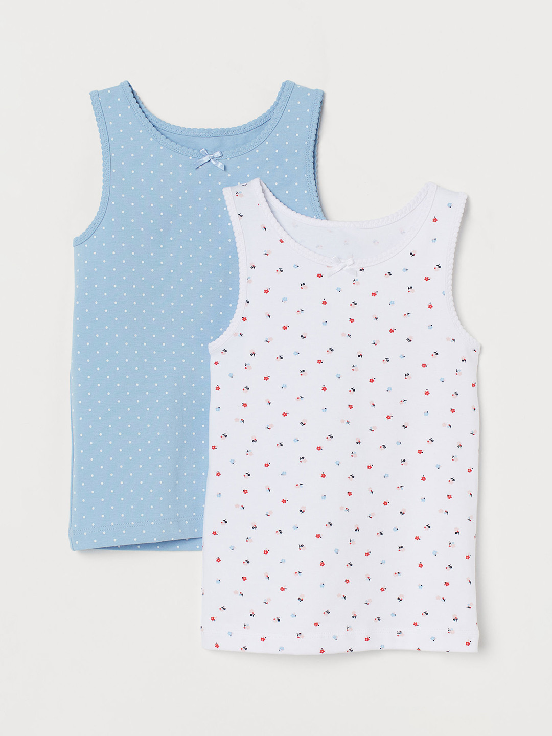 Buy H&M Girls 2 Pack Vest Tops Tops for Girls 11301218 Myntra