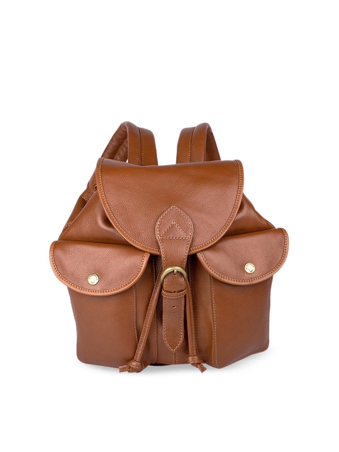 Buy Hidesign Women Tan Solid Backpack Backpacks for Women 11298680