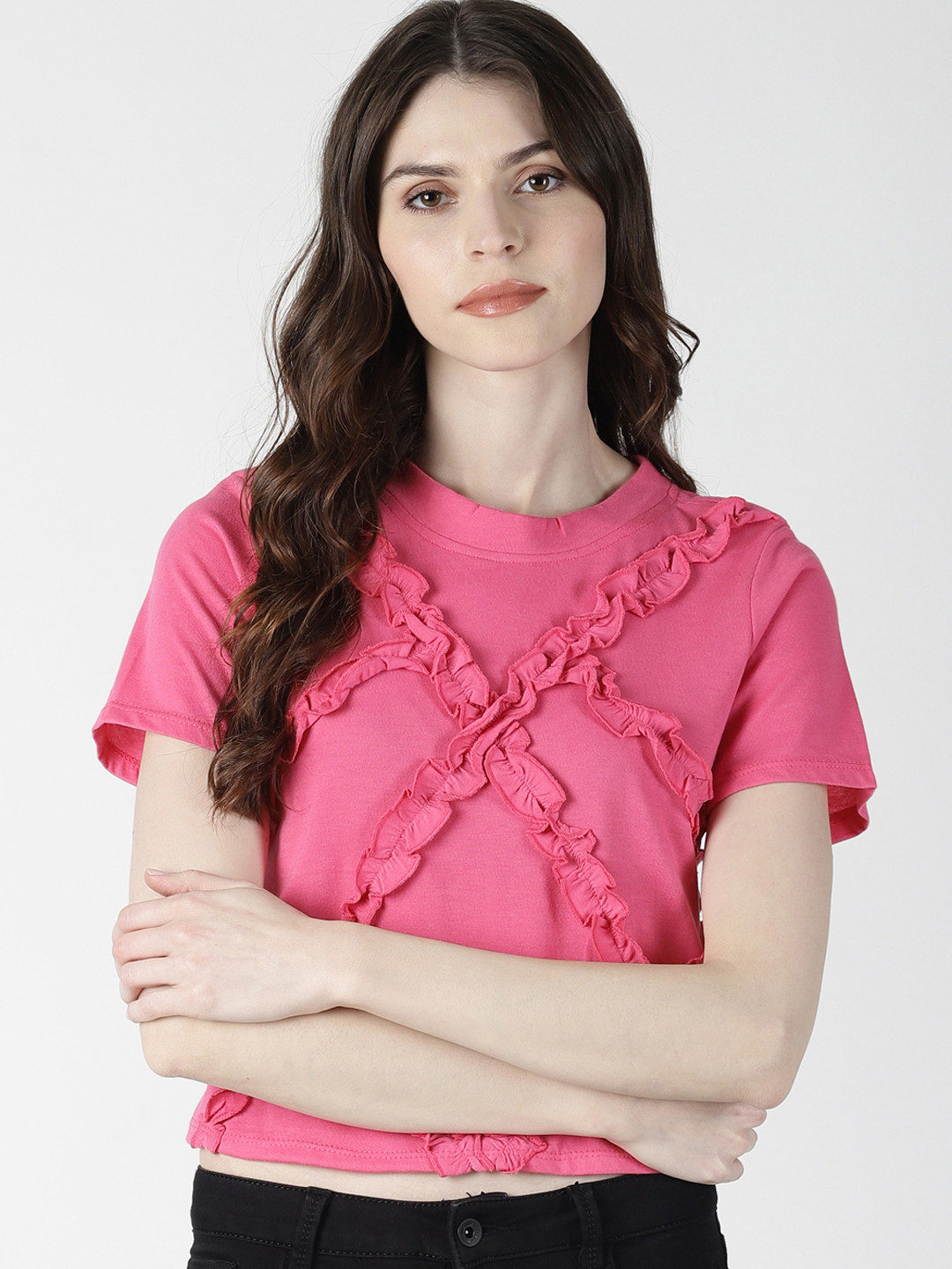 Ainara Pink Top