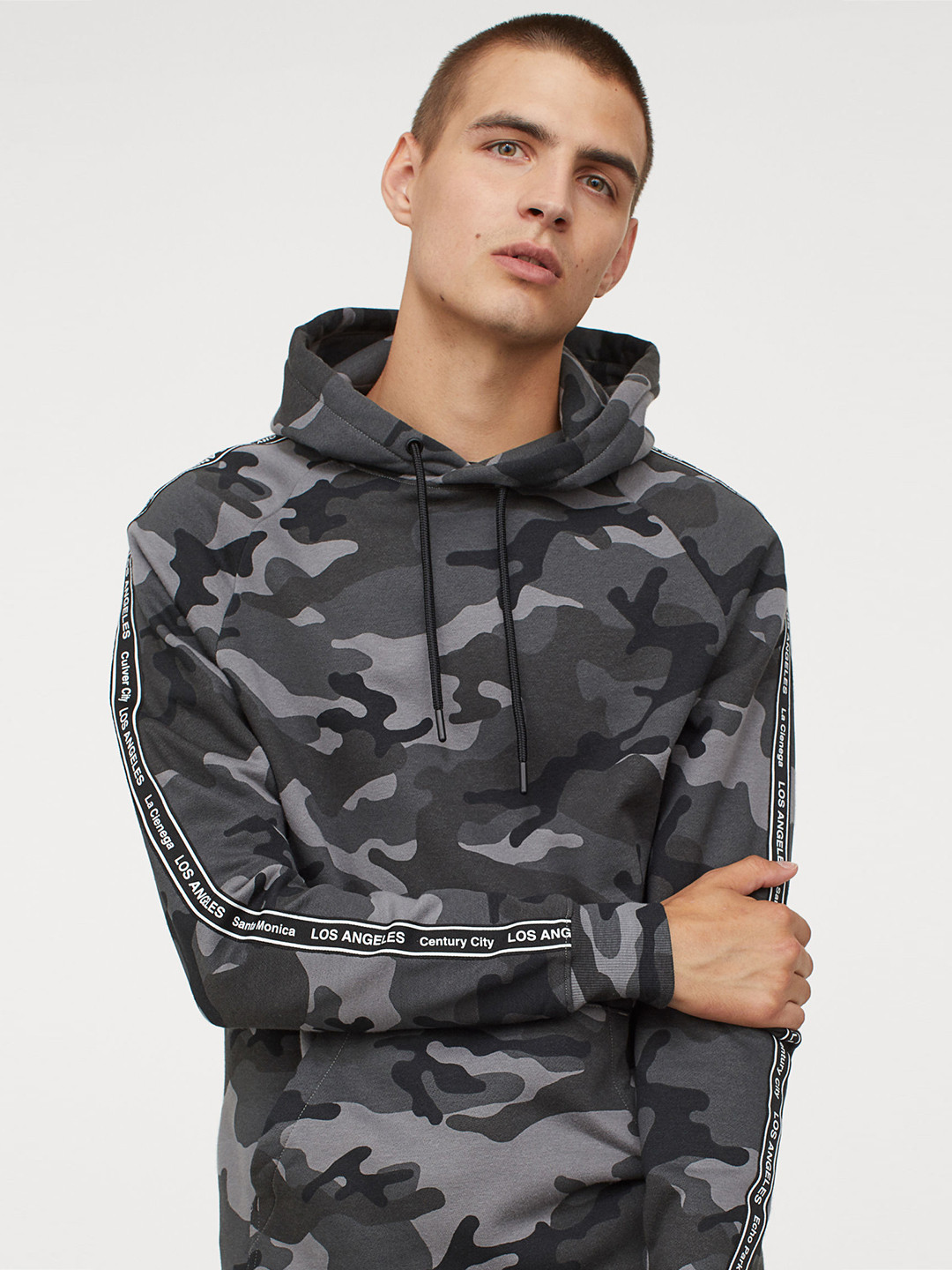 Gray hoodie h&m Clearance