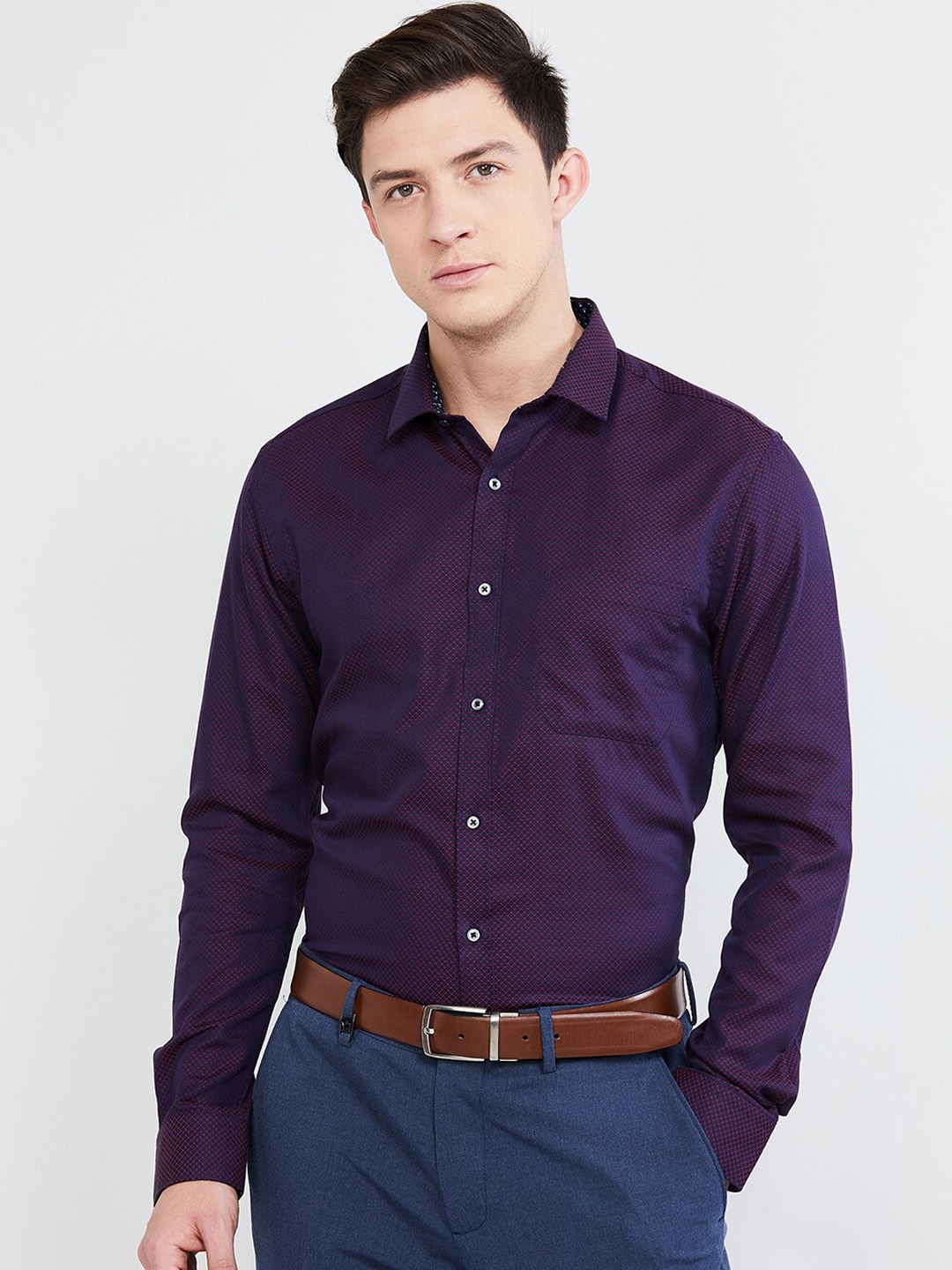 hyper violet shirt