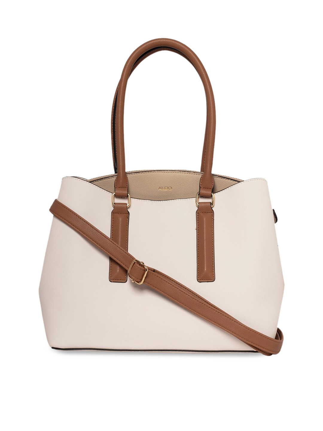 Buy ALDO Beige Solid Handheld Bag Handbags for Women 12731916 Myntra