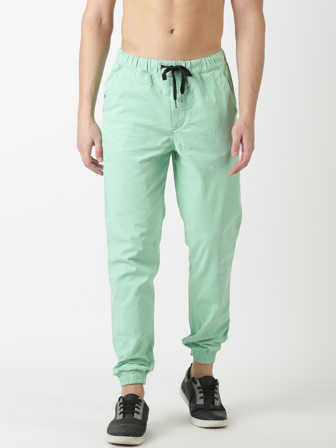 sea green joggers