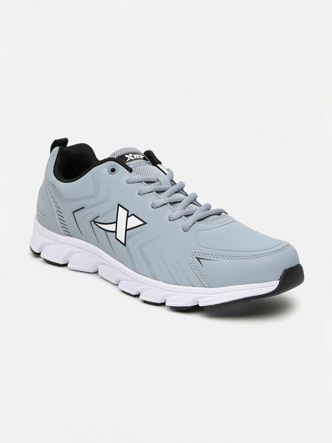 Buy Xtep Men Grey Synthetic Running Shoes Sports Shoes for Men