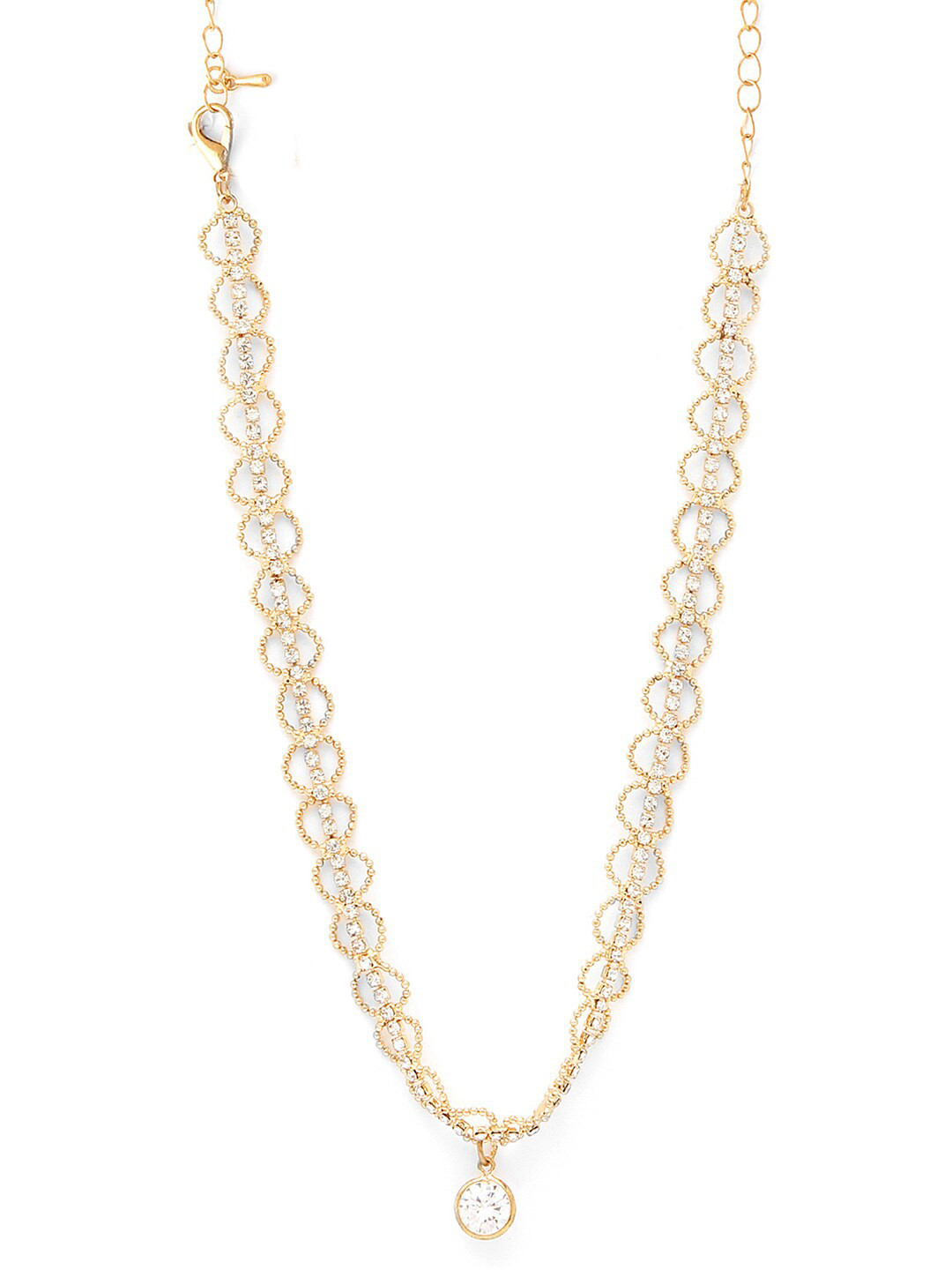 Buy Globus Gold Plated Choker Chain Necklace And Chains for Women 12763562 Myntra