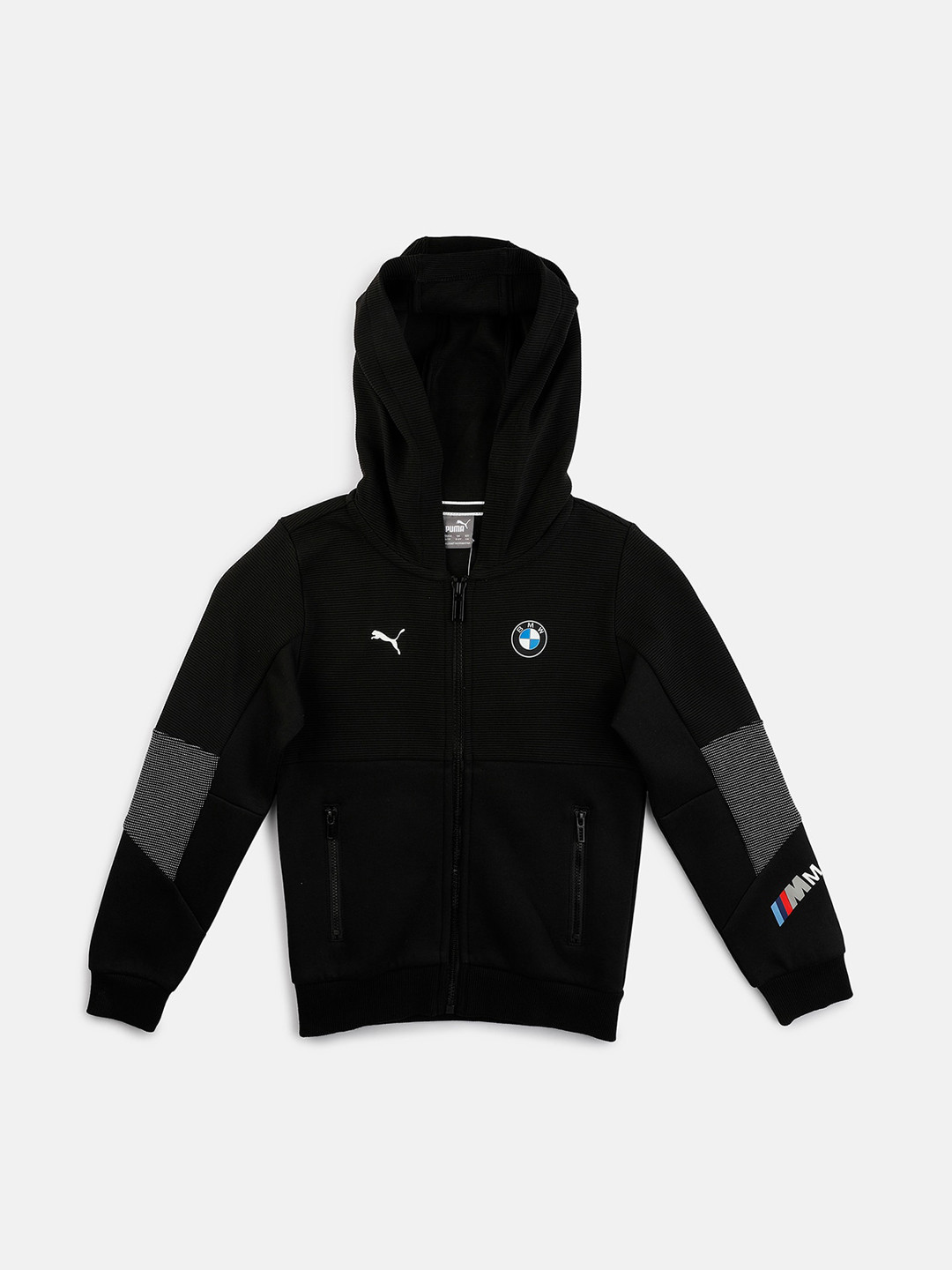 Buy PUMA Motorsport Boys Black BMW Motorsport Sweat Jacket - Jackets ...