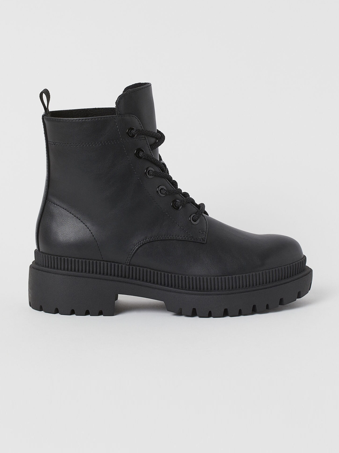 h&m padded sneaker boots