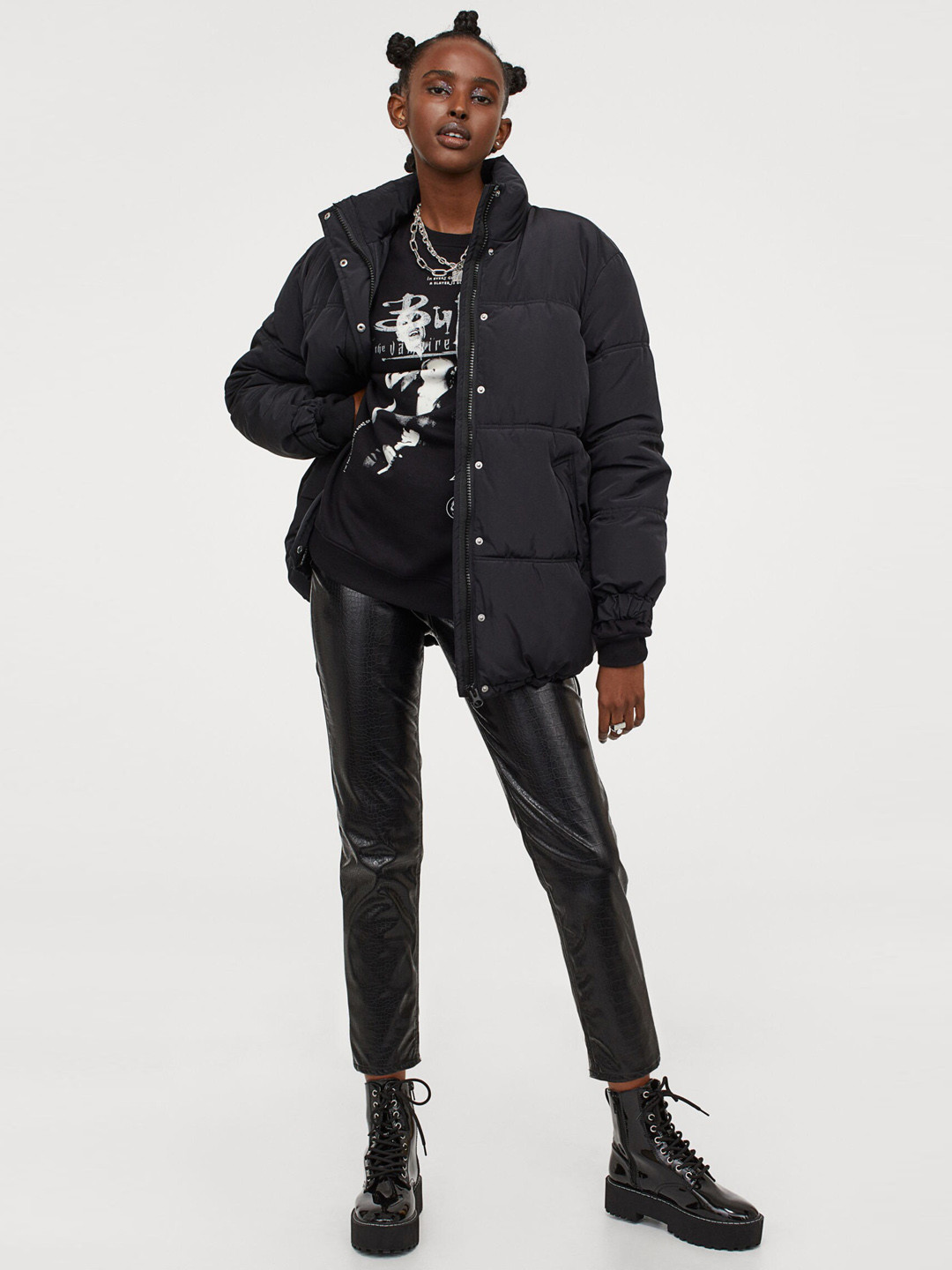 Buy H&M Oversized Jacket Jackets for Women 12629184 Myntra