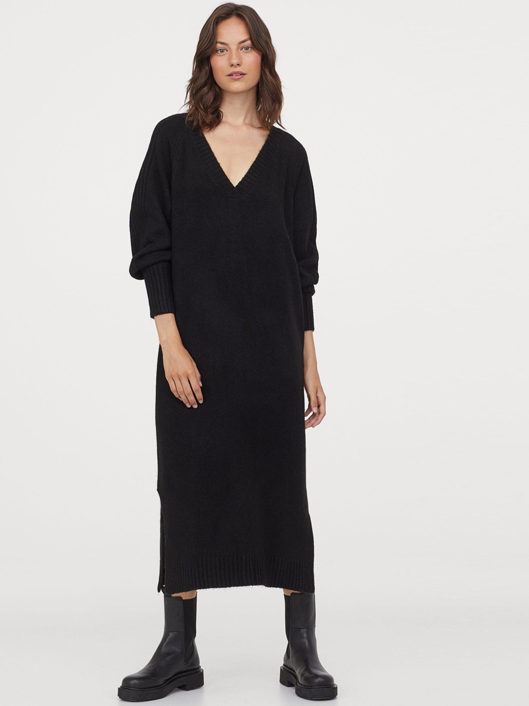 Buy H&M Knitted Dress Dresses for Women 12629342 Myntra