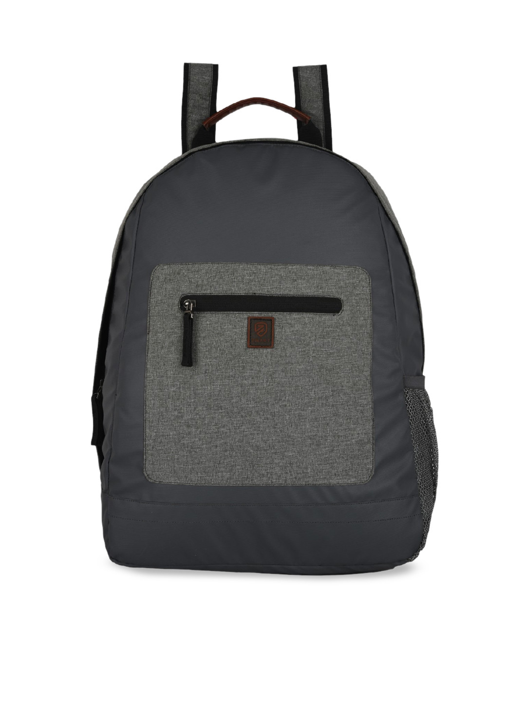 Buy Zwart Unisex Grey Solid Backpack Backpacks for Unisex 12797622