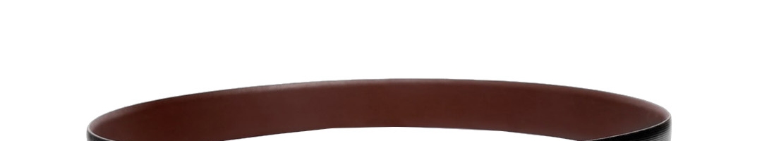 Buy Bacca Bucci Men Black & Brown Solid Reversible Genuine Leather Belt ...