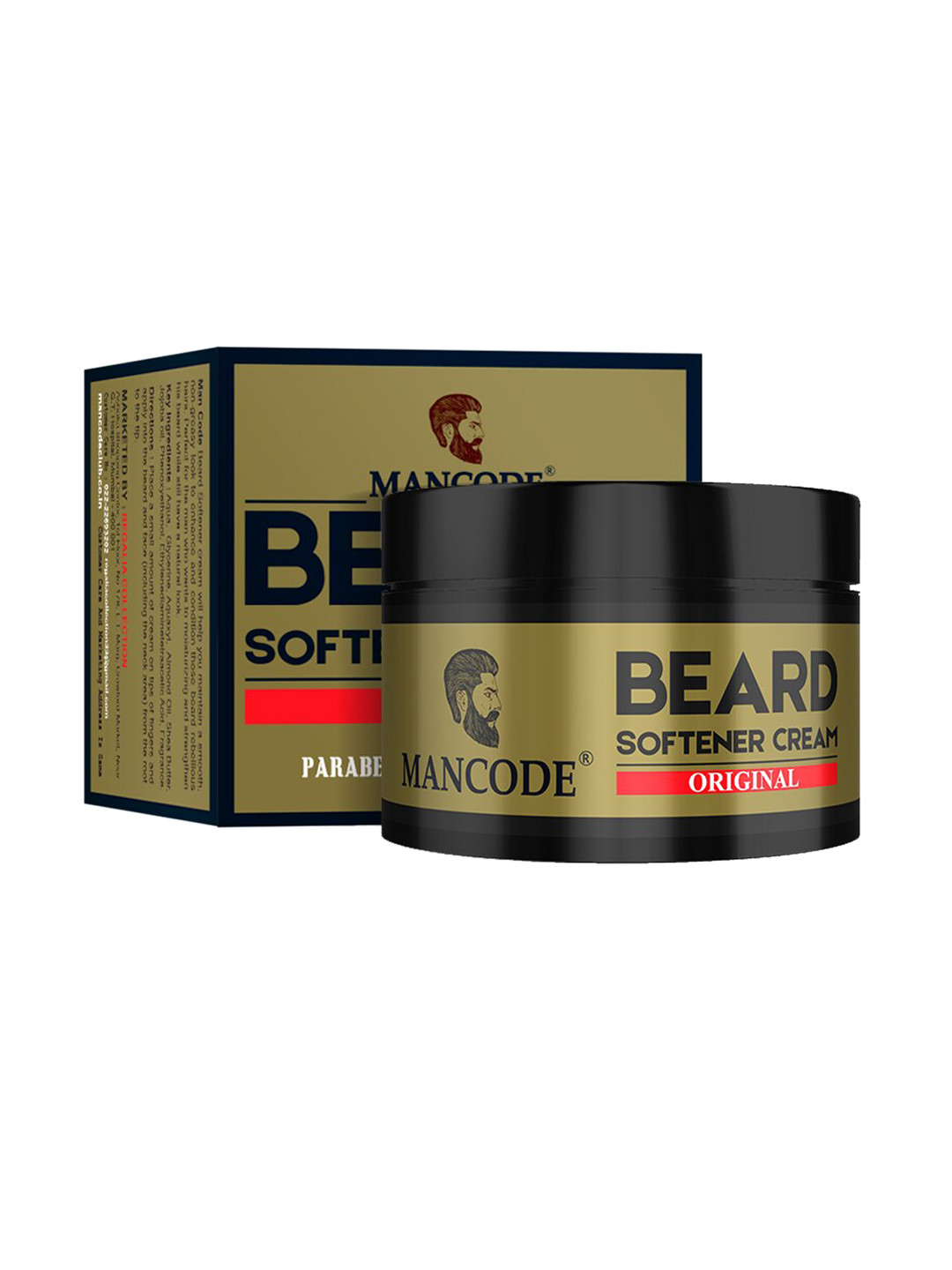 Buy Mancode Men Brown Beard Softening Cream Beard Serum And Oil For