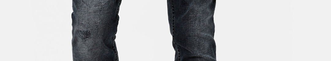 Buy Voi Jeans Men Black Skinny Fit Mid Rise Clean Look Jeans - Jeans ...