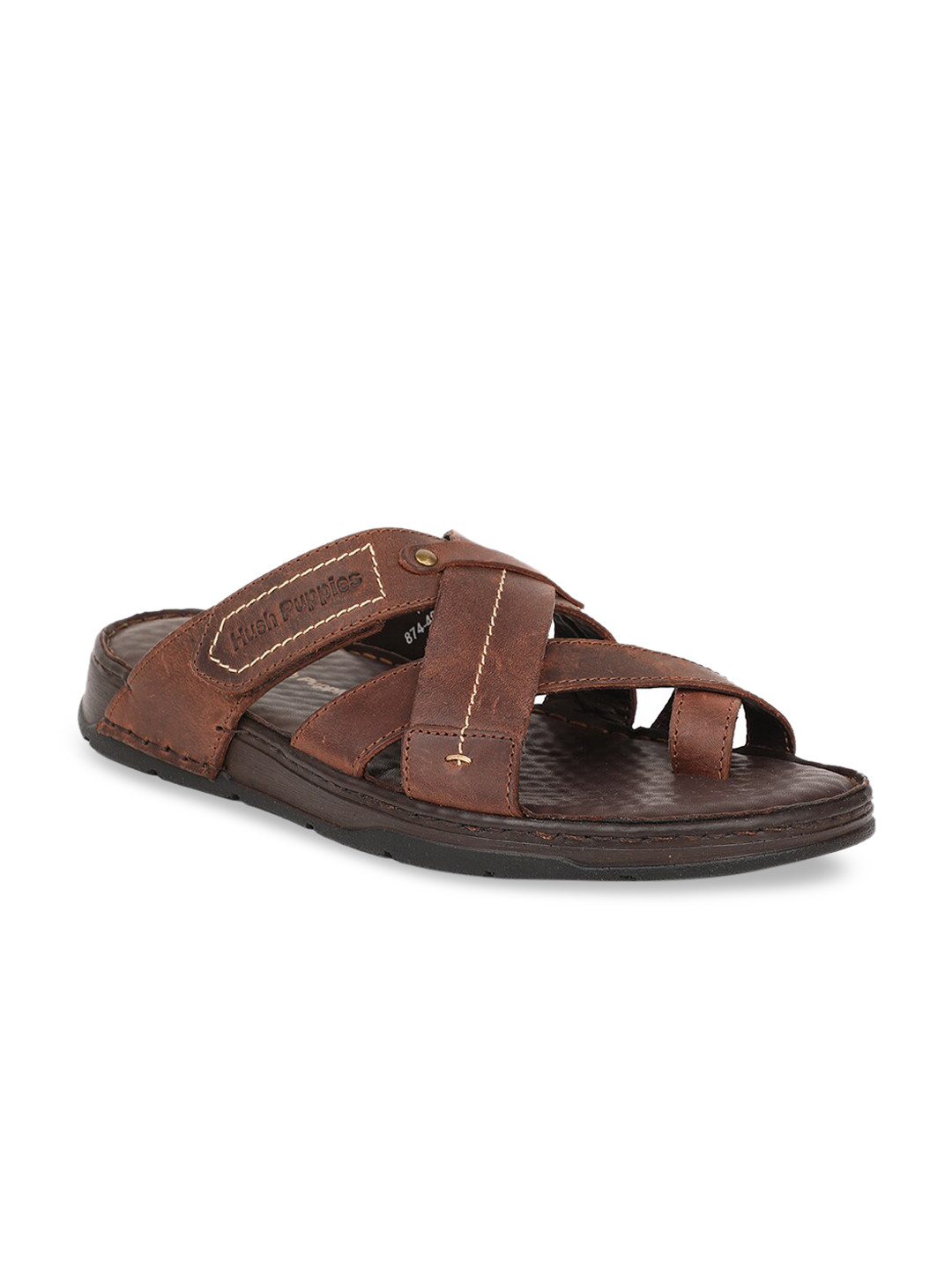 Buy Hush Puppies Men Brown Leather Comfort Sandals Sandals for Men