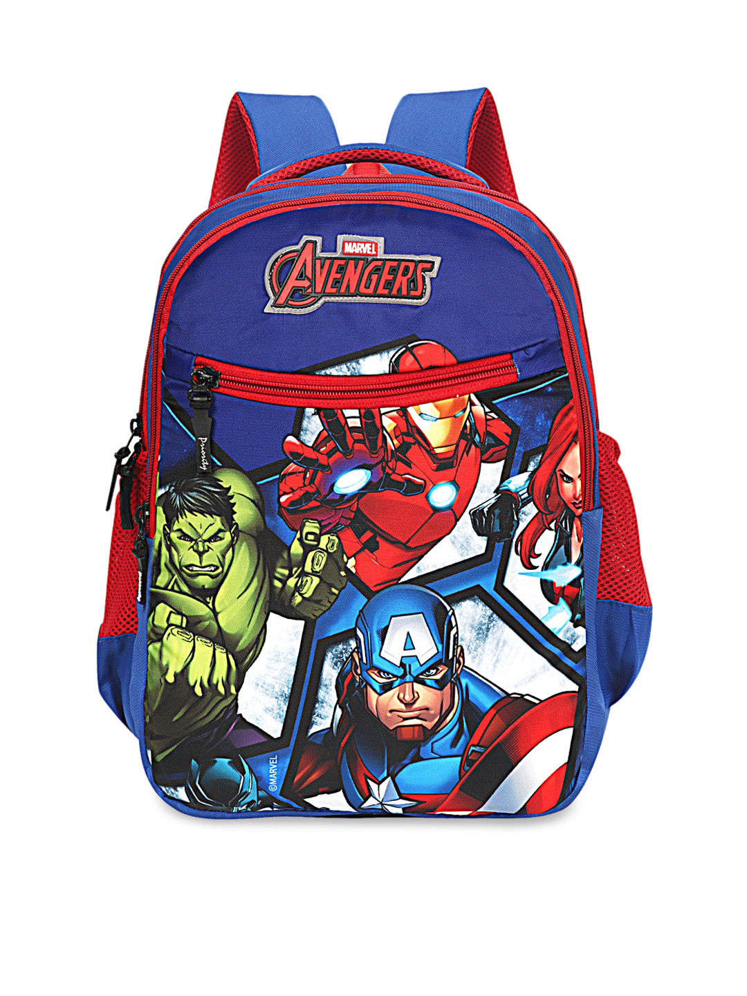 Buy Priority Boys Blue & Red Marvel Avengers Backpack Backpacks for