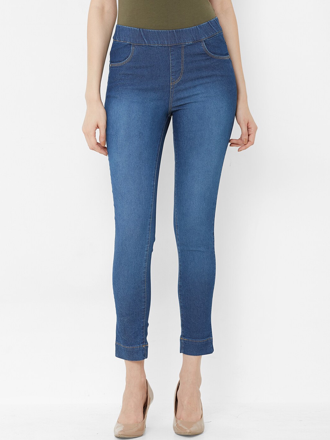 women's jeans jeggings on myntra