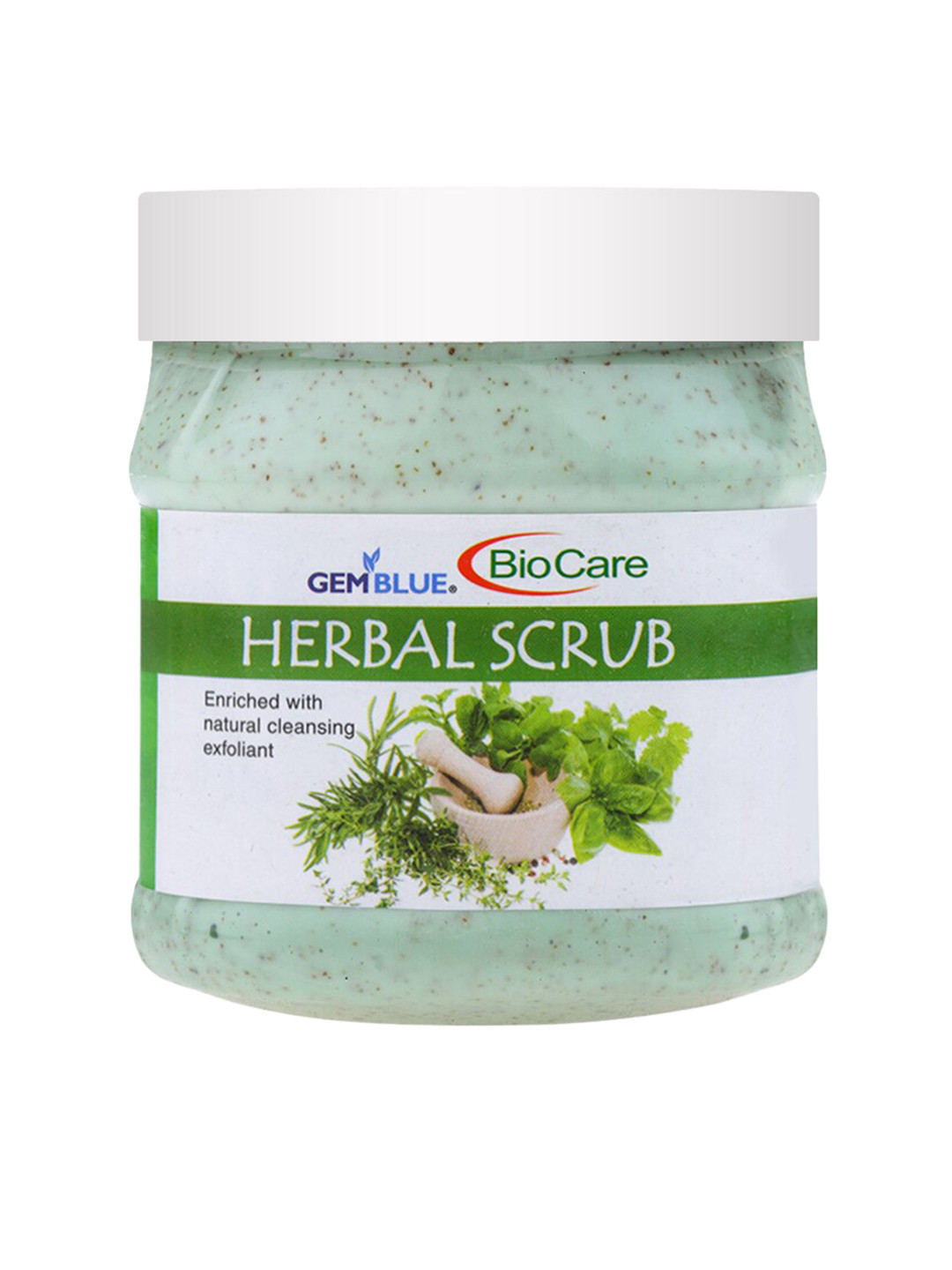 Buy GEMBLUE BioCare Herbal Scrub 500 Ml Face Scrub And Exfoliator for Unisex 12833438 Myntra
