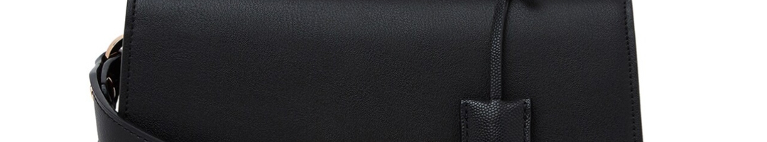 Buy ALDO Black Solid Satchel - Handbags for Women 12837300 | Myntra