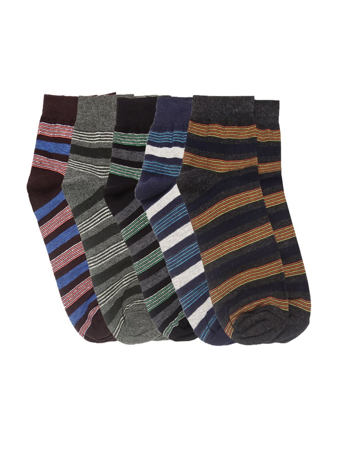 Buy Dollar Men Pack Of 5 Assorted Ankle Length Socks Socks for Men