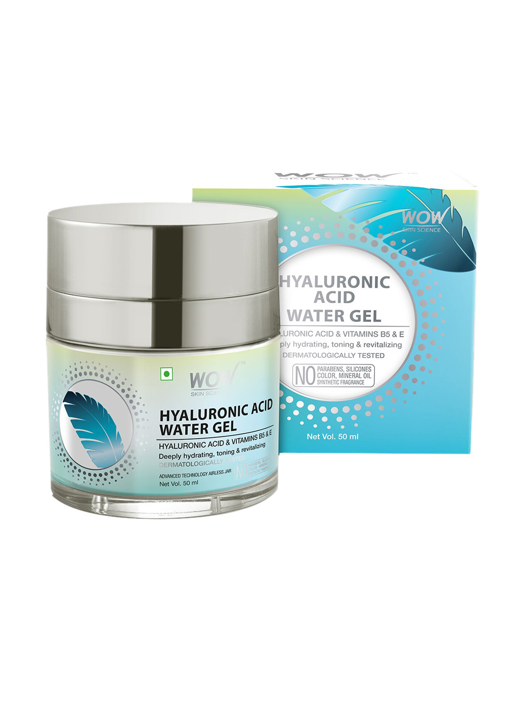 Buy WOW SKIN SCIENCE Hyaluronic Acid Water Gel 50 Ml Face