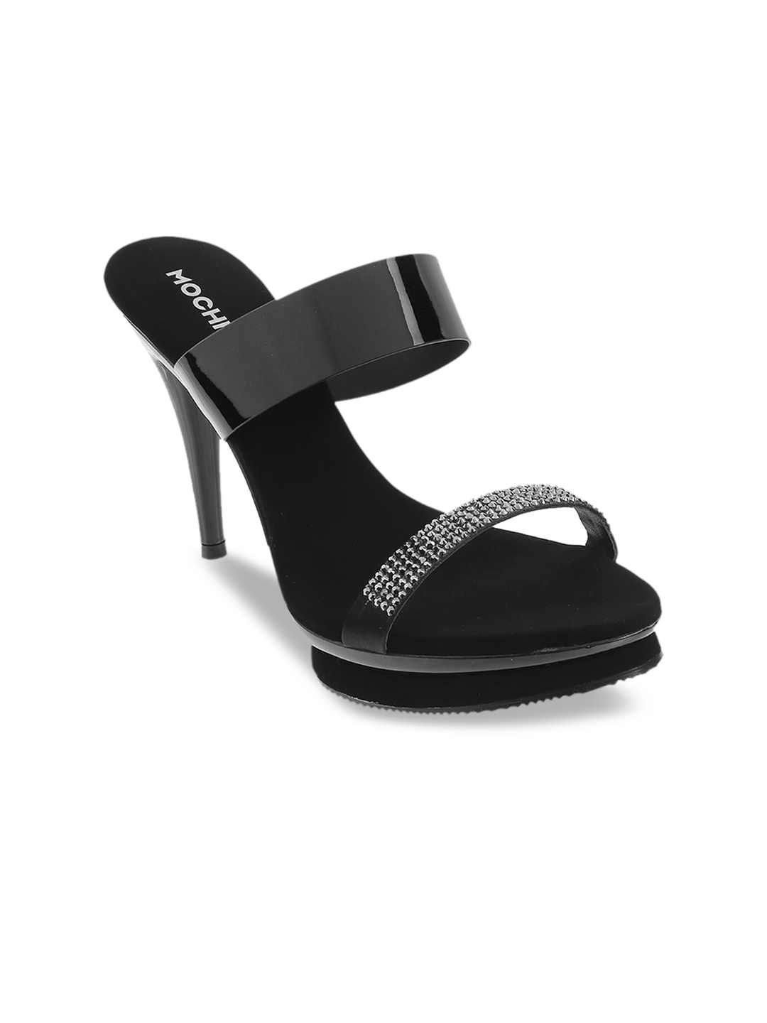 mochi embellished heels